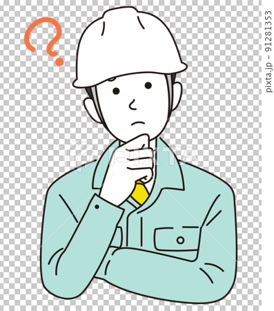 Work clothes men Hatena helmet 91281353