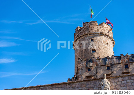 Castello del Buonconsiglio - Medieval Castle in Trento Downtown Trentino Italy Castello del Buonconsiglio - Medieval Castle in Trento Downtown Trentino Italy 91282040
