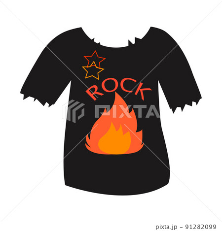 Rock music t-shirt design vintage festival Vector Image