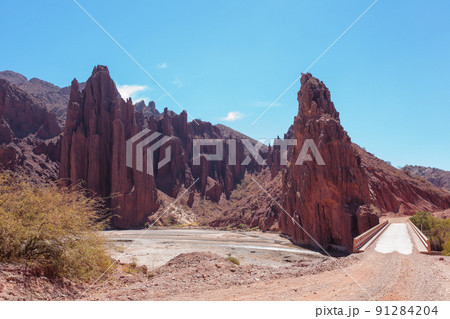 Bolivian canyon near Tupiza,Bolivia 91284204