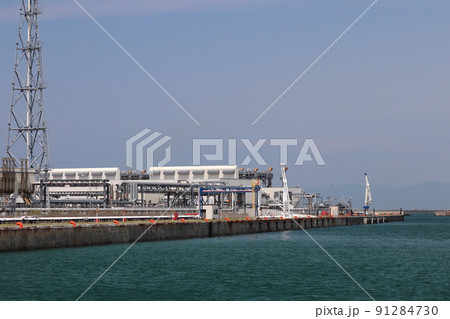 石狩LNG基地の火力発電所 石狩LNG基地の火力発電所 91284730