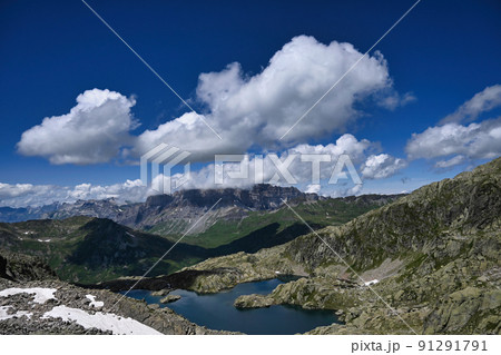 山の湖 91291791