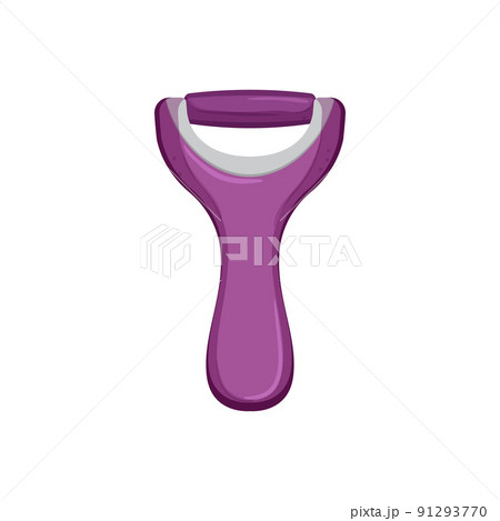 foot callus remover cartoon vector illustration 91293770