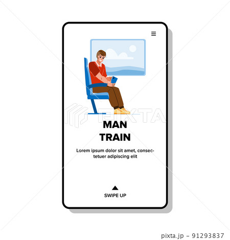 man train vector man train vector 91293837