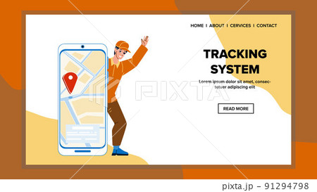 Tracking system vector 91294798