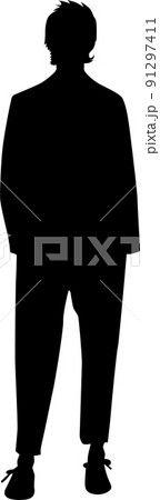 大人おしゃれシルエット1 大人おしゃれシルエット1 91297411
