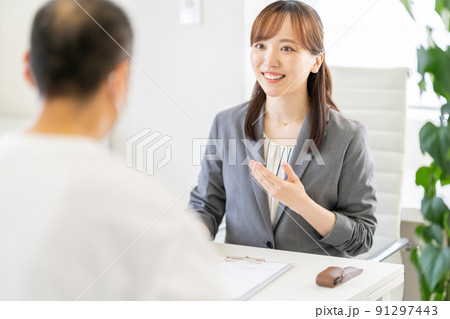 薄毛治療カウンセリング 91297443