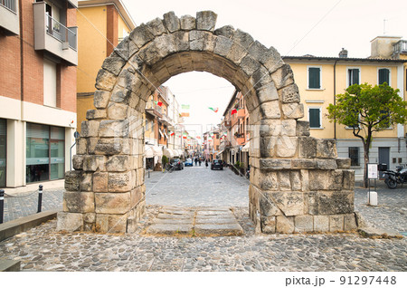 Montanara or Sant Andrea Gate in  Rimini 91297448