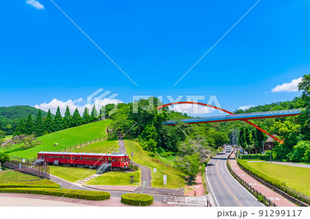 鞍ケ池公園、緑あふれる風景〈愛知県豊田市〉 91299117