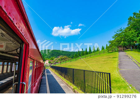 鞍ケ池公園、緑あふれる風景〈愛知県豊田市〉 鞍ケ池公園、緑あふれる風景〈愛知県豊田市〉 91299276