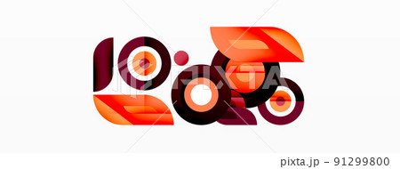 Vector geometric abstract background Vector geometric abstract background 91299800