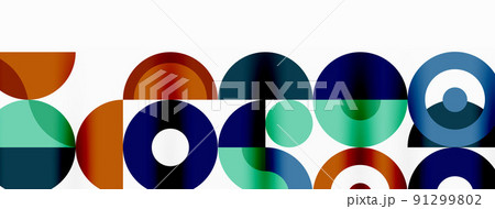 Vector geometric abstract background 91299802