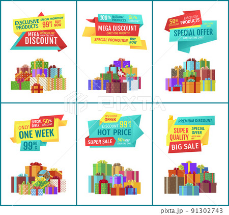 Special Offer Mega Discount Vector Illustration Special Offer Mega Discount Vector Illustration 91302743