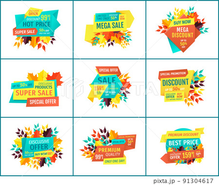 Great Deal Banners for Seasonal Clearance Sale Great Deal Banners for Seasonal Clearance Sale 91304617
