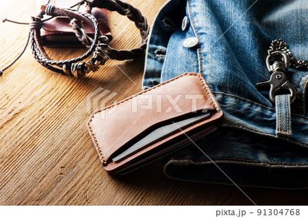 vegetable tanned leather wallet vegetable tanned leather wallet 91304768
