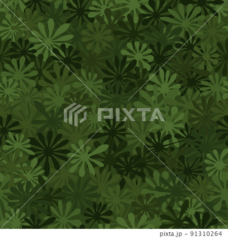 Texture military camouflage seamless pattern....のイラスト素材 [91310264] - PIXTA