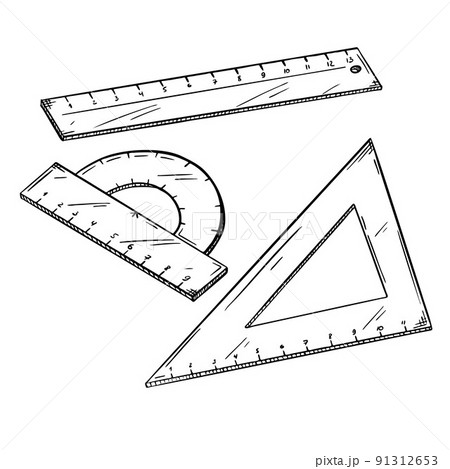 Triangle ruler drawing line #AD , #SPONSORED, #Sponsored, #ruler