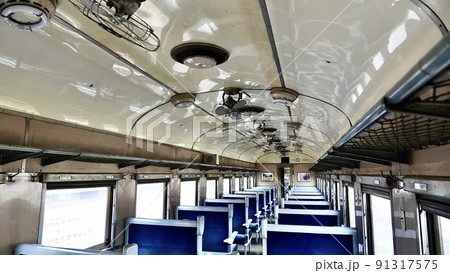 大井川鐵道SLの列車の中の風景 大井川鐵道SLの列車の中の風景 91317575