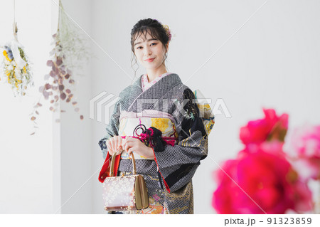 振袖　成人式　 91323859