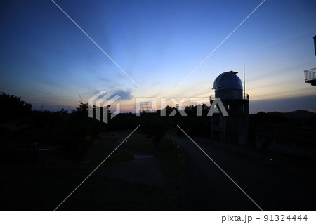 天文台からの夜空 91324444
