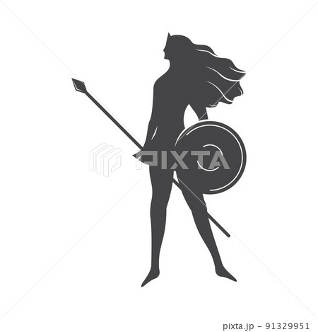 Athena logo vector 91329951
