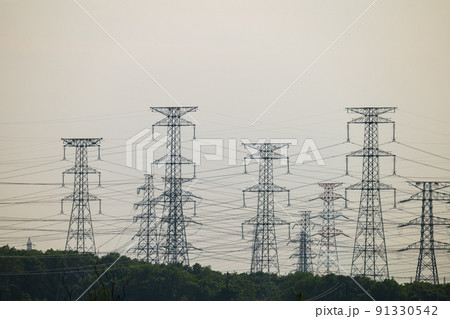 高圧送電線網 高圧送電線網 91330542