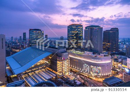 《大阪府》大阪中心街・都市風景 《大阪府》大阪中心街・都市風景 91330554