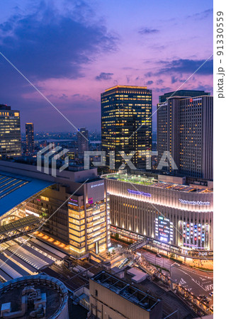 《大阪府》大阪中心街・都市風景 《大阪府》大阪中心街・都市風景 91330559