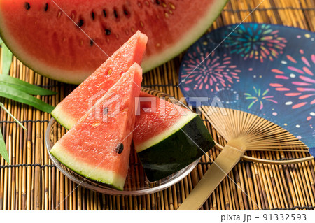 夏のスイカ 夏のスイカ 91332593
