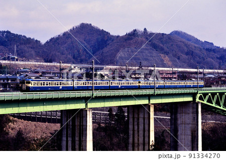 1999年 中央東線を行く115系普通電車6両 1999年 中央東線を行く115系普通電車6両 91334270
