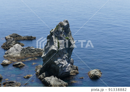 上立神岩　沼島　兵庫県 91338882