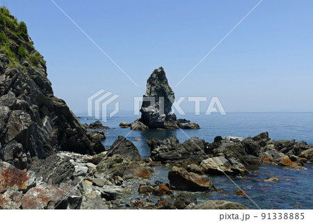 上立神岩 沼島 兵庫県 上立神岩 沼島 兵庫県 91338885