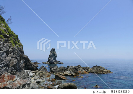 上立神岩 沼島 兵庫県 上立神岩 沼島 兵庫県 91338889
