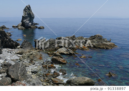 上立神岩 沼島 兵庫県 上立神岩 沼島 兵庫県 91338897