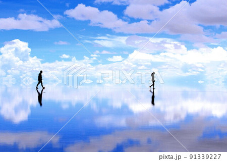 ウユニ塩湖 91339227