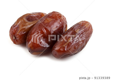 Date fruits isolated on white Date fruits isolated on white 91339389