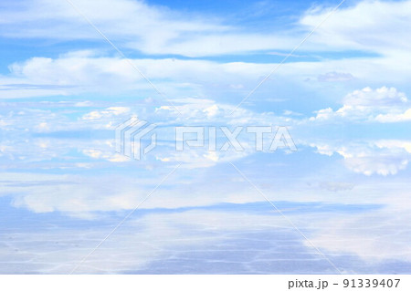 ウユニ塩湖 ウユニ塩湖 91339407