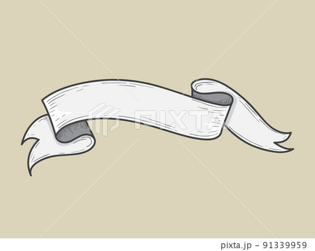 ribbon banner vector vintage style Tapes hand drawn ribbon banner vector vintage style Tapes hand drawn 91339959
