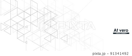 Abstract hexagons design. Honeycomb pattern on white background. Vector connet polygonal shapes Abstract hexagons design. Honeycomb pattern on white background. Vector connet polygonal shapes 91341492