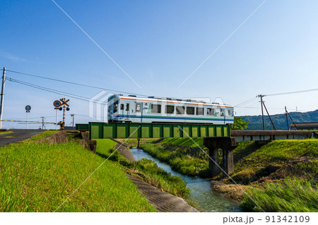 静岡県袋井市川会 天竜浜名湖鉄道と沿線の風景 静岡県袋井市川会 天竜浜名湖鉄道と沿線の風景 91342109