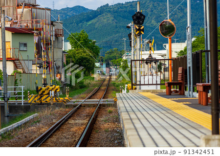静岡県周智郡森町草ヶ谷　天竜浜名湖鉄道と沿線の風景 91342451