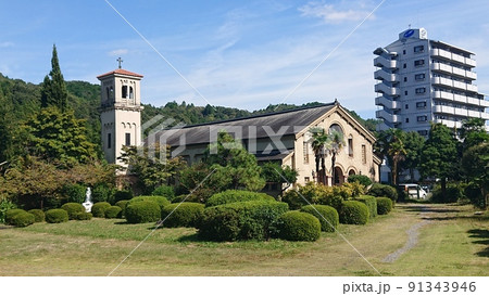 カトリック丹波教会園部聖堂　美しいレトロな教会・京都府南丹市園部町 91343946