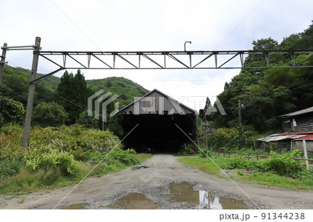 山形　米沢　JR奥羽本線峠駅 91344238
