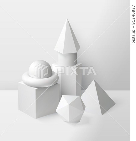 Basic Shapes Composition Basic Shapes Composition 91346937