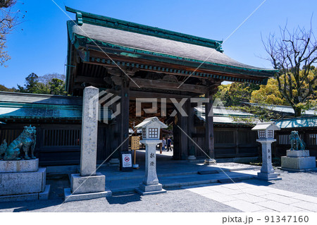 神門　宗像大社辺津宮（福岡県宗像市） 91347160