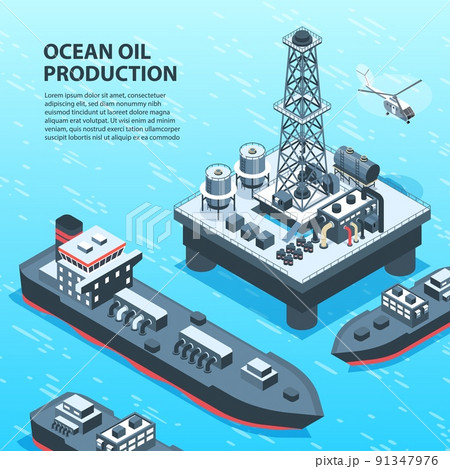 Offshore Petroleum Production Background 91347976