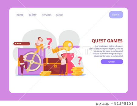 Quest Games Landing Page 91348151