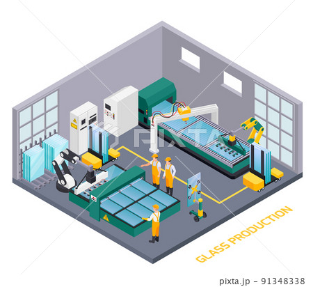 Glass Factory Department Composition Glass Factory Department Composition 91348338
