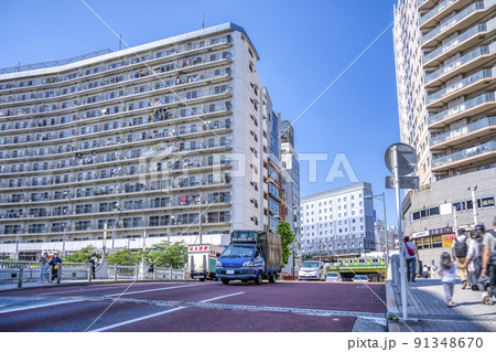 東京の都市風景 五反田 東京の都市風景 五反田 91348670