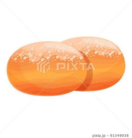 Bread sweet icon cartoon vector. Moroccan cheese. Sauce restaurant 91349038